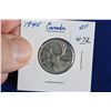 Image 1 : Canada Twenty-five Cent Coin (1) - 1945, Silver, EF