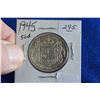 Image 1 : Canada Fifty Cent Coin (1) - 1945, Silver