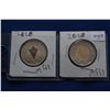 Image 1 : Canada Two Dollar Coins (2) - 2020, 1943-2020 Victory; MS63