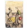Image 2 : Yves Tanguy French Abstract Oil on Canvas