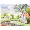 Image 1 : Edward Garbely 1908-1999 US Watercolor Landscape
