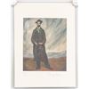 Image 2 : Diego Rivera Mexican Signed Linocut 35/75