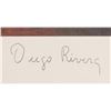 Image 5 : Diego Rivera Mexican Signed Linocut 35/75