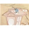Image 3 : Japanese Watercolor on Scroll Signed