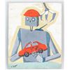Image 2 : Fernando Depero Italian Gouache on Board