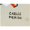 Image 4 : Carlos Merida Guatemalan Oil on Paper
