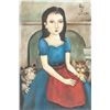 Image 2 : Tsuguharu Foujita Japanese-French Oil on Canvas