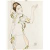 Image 1 : Egon Schiele Austrian Mixed Media on Paper