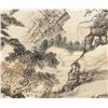 Image 3 : Chinese Watercolor Landscape Scroll