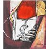 Image 1 : Vladimir Velickovic Serbian Modernis Oil on Canvas