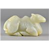 Image 1 : 18th or 19th C. Chinese Carved White Jade Camel