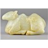 Image 2 : 18th or 19th C. Chinese Carved White Jade Camel