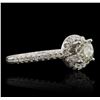 14KT White Gold 1.43 ctw Diamond Ring