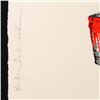 Image 3 : Mr. Brainwash, "Chaplin (Red)" Framed Limited Edition Silk Screen. Hand Signed a