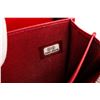 Image 7 : Chanel Red Quilted Leather Coco Boy Zip-Around Wallet