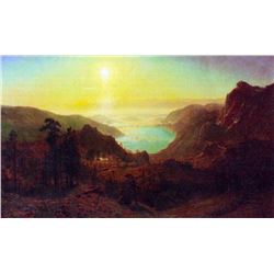 Donner Lake #2 by Albert Bierstadt