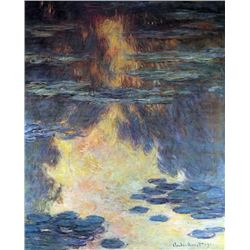 Claude Monet - Water Lilies, Water Landscape #2