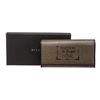 Bvlgari Dark Brown Coated Canvas Graphic Print Long Wallet
