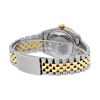Image 6 : Rolex 2 Tone Red Vignette Pyramid Diamond Oyster Perpertual Datejust 36MM