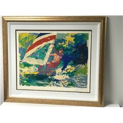 Windsurfer by LeRoy Neiman (1921-2012)