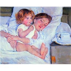 Mary Cassatt - Breakfast In Bed