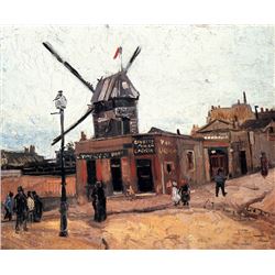 Van Gogh - Le Moulin De La Galette 6