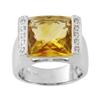 Image 1 : Citrine & Diamond Ring #1281559