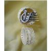 Image 1 : C 1850's STERLING "COILED SNAKE" NAPKIN RING #1281726