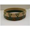 Image 1 : Celluloid Green and Cream laminated Bangle with#1281822