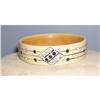 Image 1 : Celluloid  Musical Black Cream Bangle  #1281839