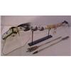 Image 1 : CEREMONIAL HORSE DANCE STICK & 2 ARROWS #1281948