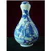 Image 1 : Chinese Blue & White porcelain Vase #1282023