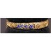 Image 1 : Bangle bracelet filigree and enamel #1282113