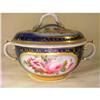 Image 1 : STUNNING ANTIQUE HAND PAINTED LIDDED JAR ROSES #1282291