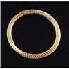 Image 1 : 18K Gold Mesh Bangle Bracelet #1282318