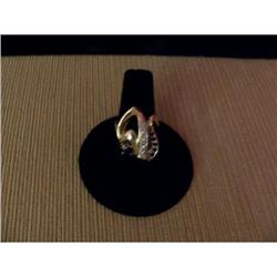 BEAUTIFUL 14KT. GOLD DIAMOND AND SAPPHIRE #1282337