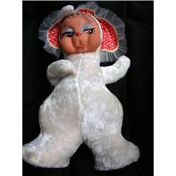 Large  Doll Wood Shavings Stuffed 16" Steiff #1282347