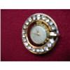 Image 1 :  GOLD DIAMOND  7 JEWELS ORIS WATCH BROOCH/PIN #1282350