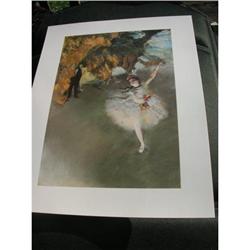 DEGAS EDGAR L'ETOILE OU DANSEUSE SUR SCENE, #1282354