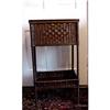 Image 1 : WICKER SEWING STAND W/SHELF #1300508
