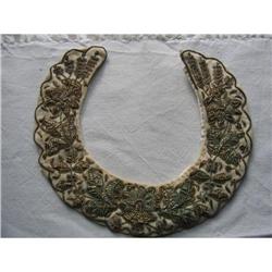 Vintage GOLD-BEADED COLLAR-Gorgeous! #1300746