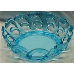 Blue European Glass Bowl #1300757