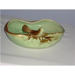 Rare 1950s Vintage Green and Brown McCoy Bird #1301204