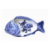 Image 1 : Old Japanese Blue & White Fish Plate  #1301362
