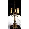 Image 1 : Lamp Table Classic 3 Candle Sockets Traditional#1301467