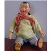 Image 1 : Doll Chinese Oriental Composition Cloth Body #1301620
