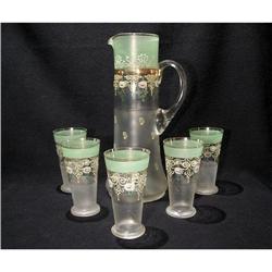 Venetian Glass Set of Cocktail or Juice #1316606