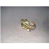 Image 1 : Estate 14K YG Gold Peridot Diamond Ring #1317016