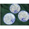 Image 1 : Three Opaque China Plates c. 1840 Maple design #1317136