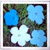 Image 1 : Warhol   Sunday b Morning Flowers Framed #1337479